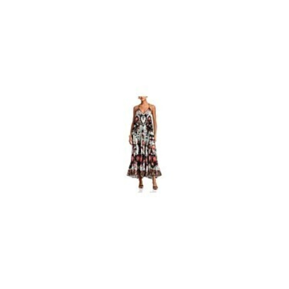 FARM Rio Flowing Beauty Pleated Dress